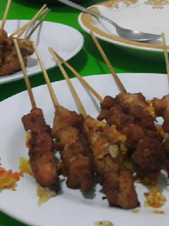 Foto resep Sate ayam (goreng)