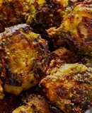 Smashed Brussel Sprout Crisps