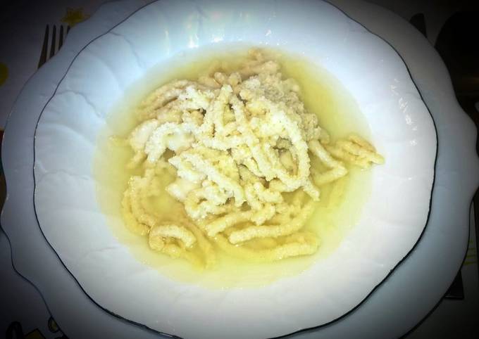 Ricetta Passatelli in brodo di Alessandro L'allegra Borgata - Cookpad