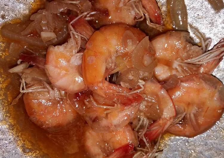 Cara Gampang Menyiapkan Udang goreng saos mentega, Menggugah Selera