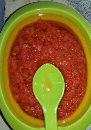 Foto resep Sambel nasi uduk