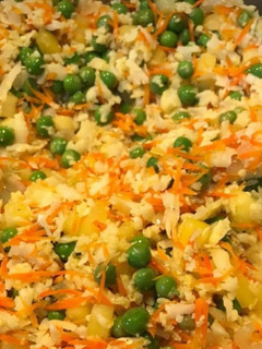 Foto de Arroz com Legumes e Ovos Mexidos