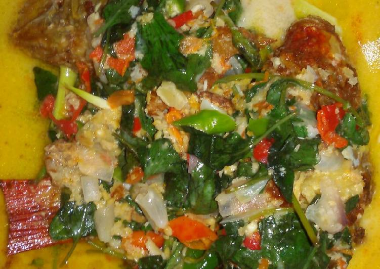 Langkah mengolah Pecak Santan Ikan Nila Lezat