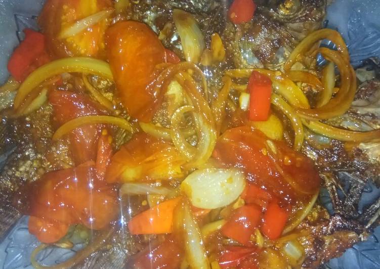 Cara mudah Membuat Mujaer bumbu kecap lemon yang Bisa Manjain Lidah