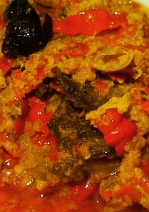 Foto resep Dendeng Lambok Lado Merah