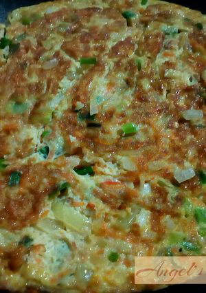 Foto resep Omelet Sayur Sehat & Simpel