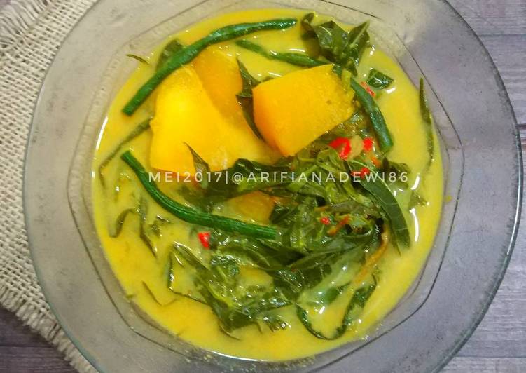 Bagaimana Membuat Gulai Labu Daum singkong Anti Gagal