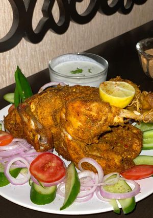 A picture of Asli lahori chargha.