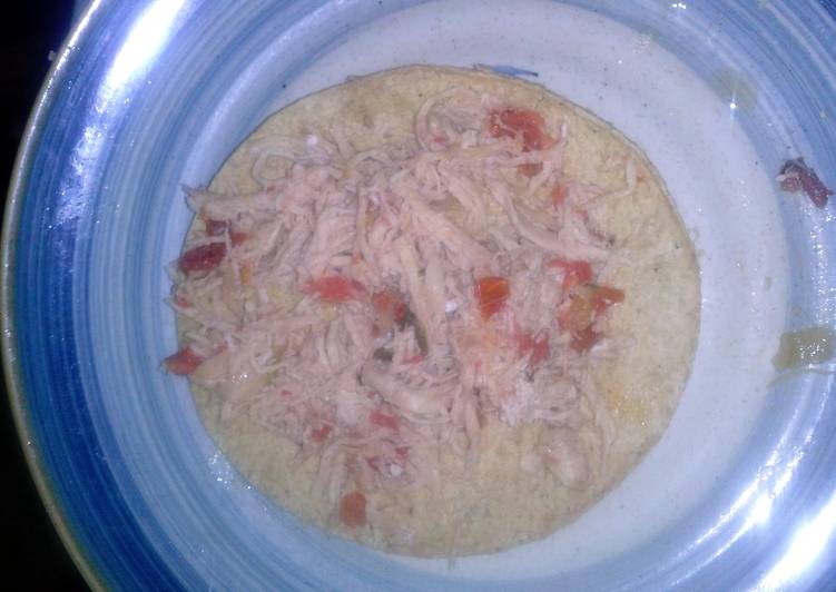 Easiest Way to Prepare Perfect chicken breast tostadas:)