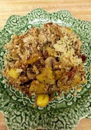 A picture of Yellow Squash Bake.