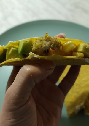 Foto di Tacos 🌮 di mare con seppia croccante