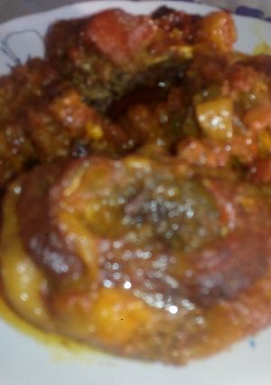 صورة لوصفة طنجية في الكوكوط