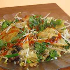 A picture of Oyster omelette.
