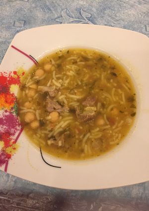 صورة لوصفة شوربة الحريره