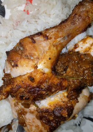 A picture of Spicy grilled chicken.