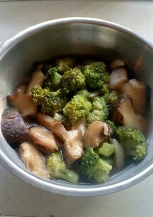 Foto resep Brokoli jamur saos tiram