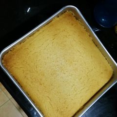 A picture of Impossible Pie.