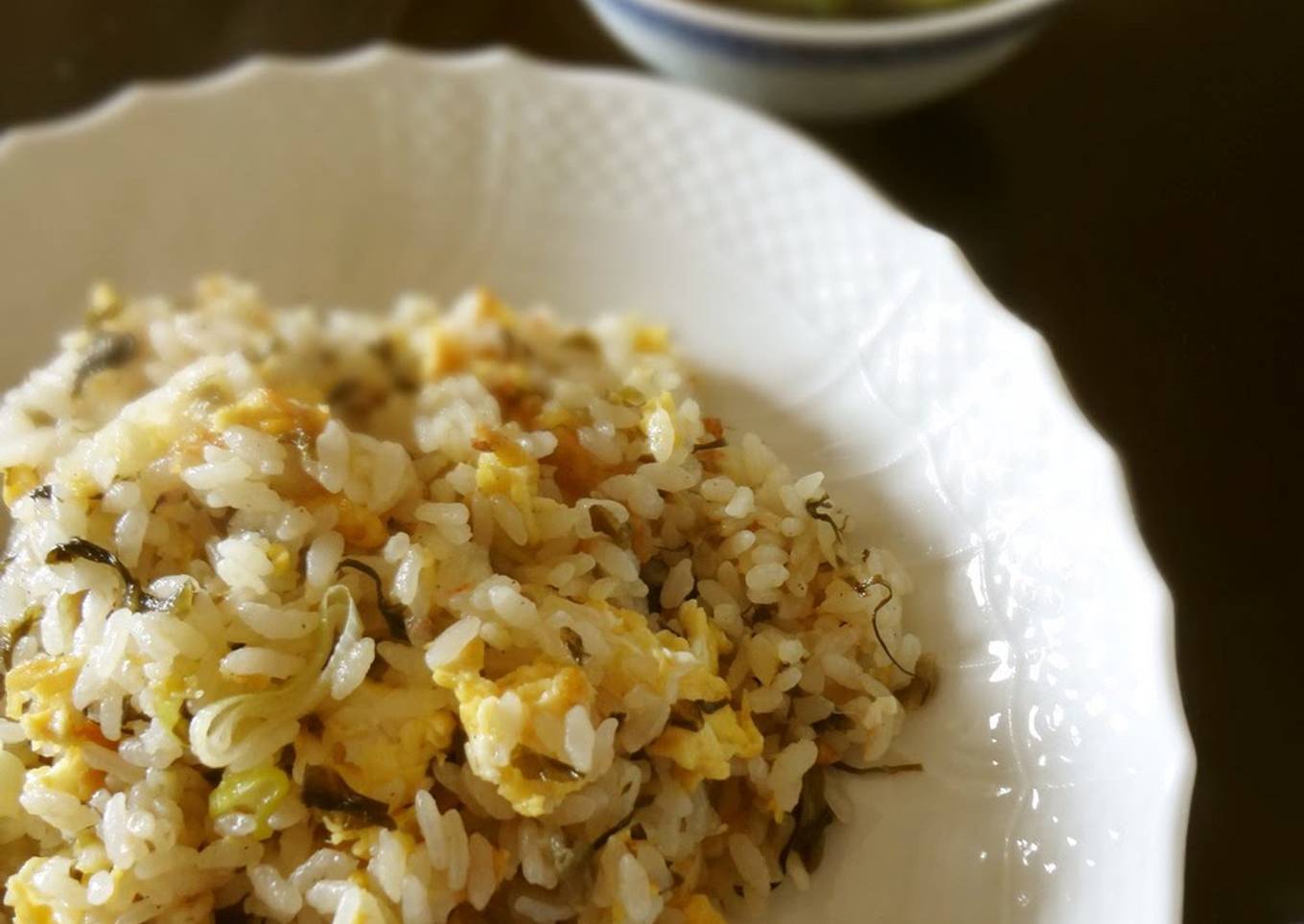 Takana & Fermented Krill Fried Rice