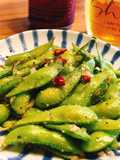 Perfect Summer Snack: Edamame Peperoncino