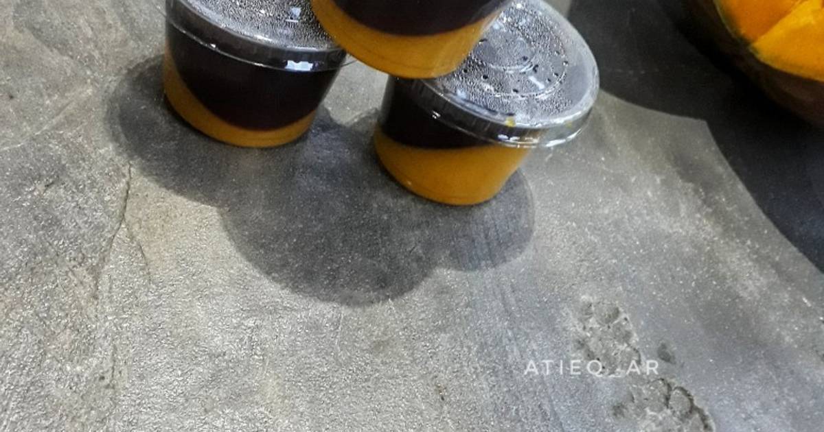  Resep  Puding  Labu  Kuning  Lapis Coklat  oleh Atik Rusmiyati 