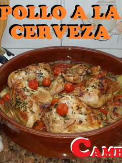 Una foto de Pollo a la cerveza