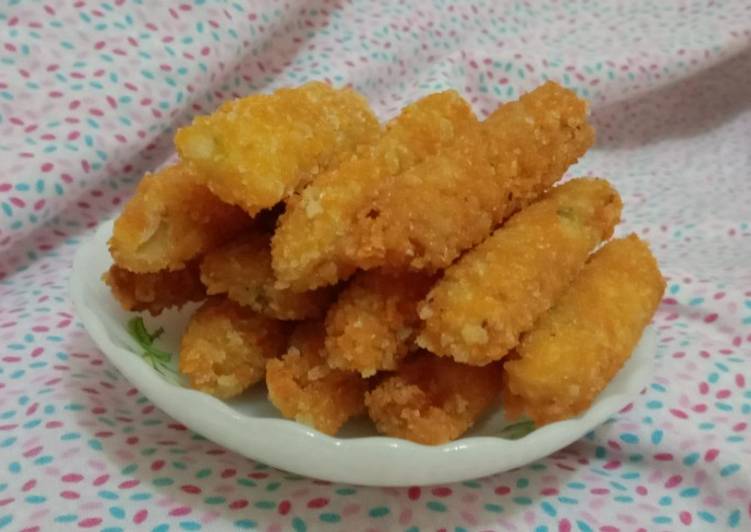 Resep Nugget sayur ikan leubim, Bisa Manjain Lidah