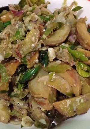 Foto resep Jengkol teri cabai ijo