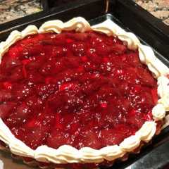 Una foto de Tarta de frutilla
