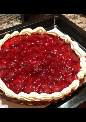 Una foto de Tarta de frutilla