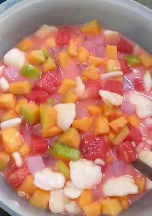 Foto resep Es Buah Express