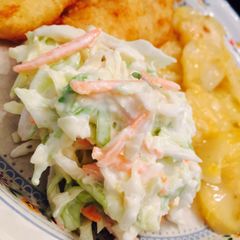 A picture of Lazy Coleslaw.