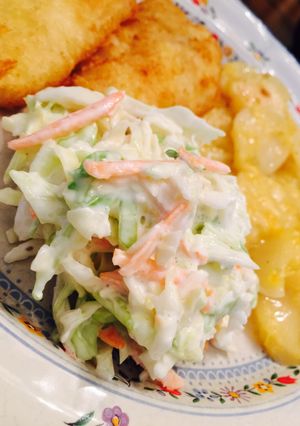 A picture of Lazy Coleslaw.