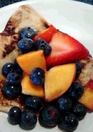 A picture of Norwegian Egg Pancakes.