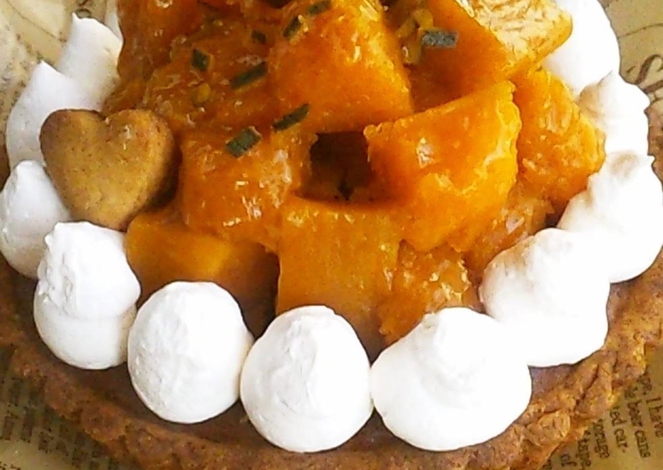 For Fall or Halloween: Kabocha Squash Tart