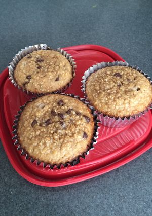 A picture of Banana Protein Muffins.