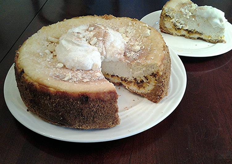 Recipe of Perfect Cinnamon Spice Creamy Cheesecake