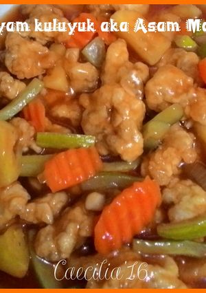 Foto resep Ayam Kuluyuk aka Asam Manis