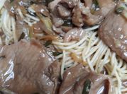 A picture of spaghetti and mince