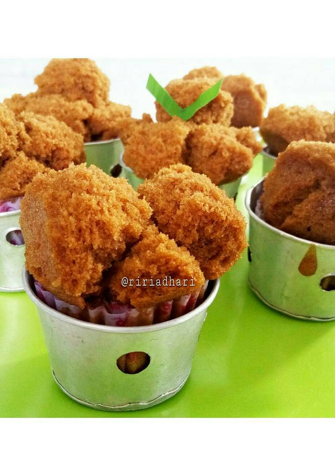 Foto resep Bolu Kukus Gula Merah Mekar Anti Gagal