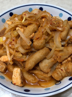 韓式辣炒甜不辣 的食譜成品照片