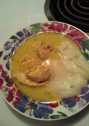 A picture of Crockpot Ranch Chicken.