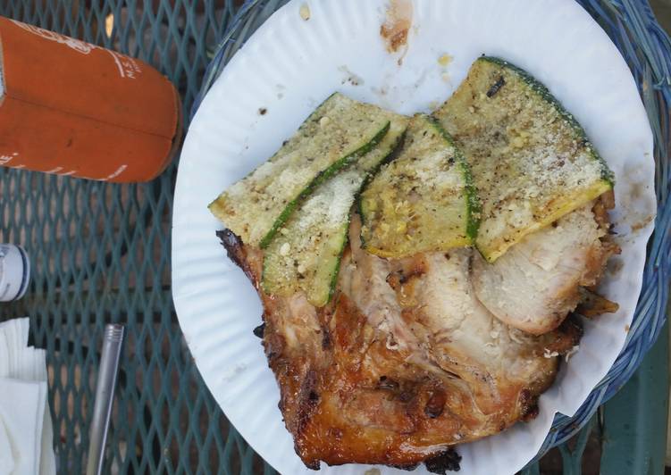 Simple Way to Prepare Ultimate Grilled Parmesan Zucchini