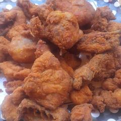 A picture of KFC fried chicken.