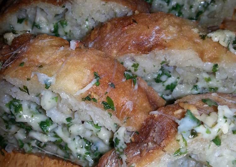 Steps to Make Award-winning GARLIC BREAD……