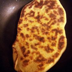 A picture of Sheree's Garlic Naan (Indian flat bread).