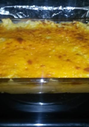 A picture of Super cheese chicken casserole.