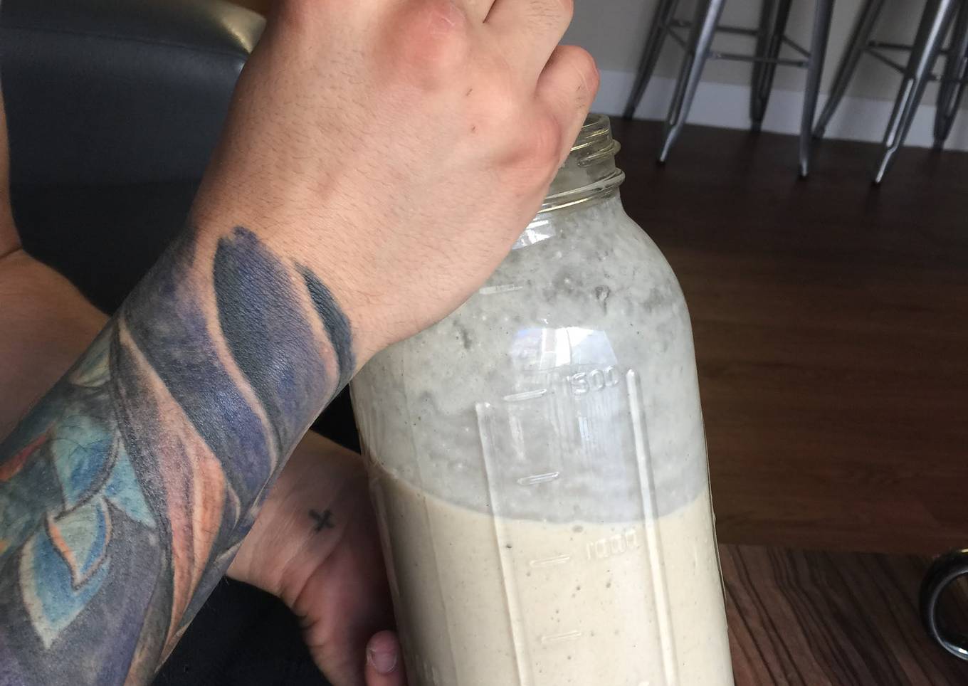 PB Banana Protein Smoothie