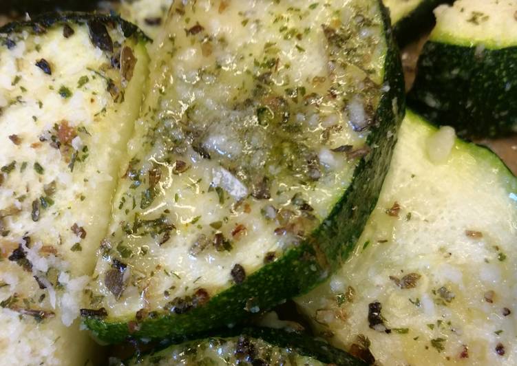 Steps to Make Perfect Parmesean Zucchini