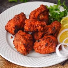 A picture of Chicken fried kebabs.