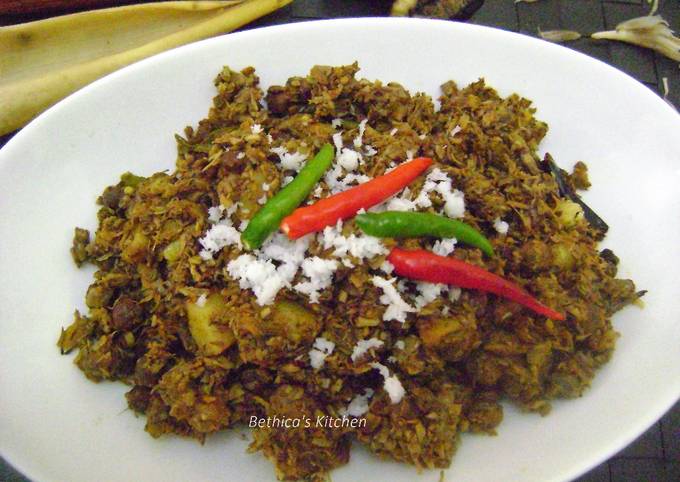 Step-by-Step Guide to Prepare Favorite Mochar Ghonto (Banana Blossom Curry - Bengali Style)